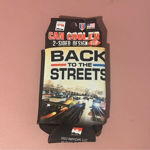 2023 Detroit Grand Prix IndyCar Can Cooler – 2-Sided Flip Design - NEW